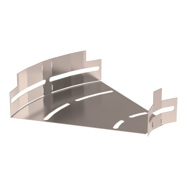 Угол горизонтальный изменяемый 0-45 градусов Стандарт INOX (AISI 409) 200х50 Промрукав