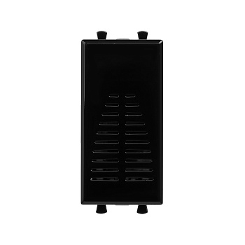 Звонок модульный, "Avanti", "Черный квадрат", 1 модуль DKC