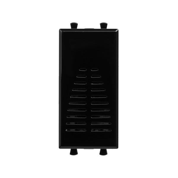 Звонок модульный, "Avanti", "Черный квадрат", 1 модуль DKC