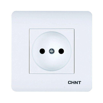 Розетка без заземляющего контакта 16А 250В CHINT