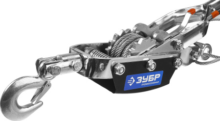 Лебедка "Профессионал" автомобильная, тросовая, 4т ЗУБР