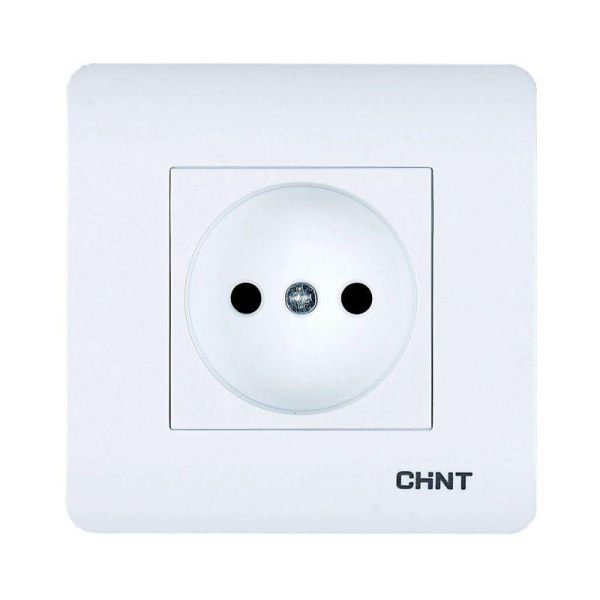 Розетка без заземляющего контакта 16А 250В CHINT