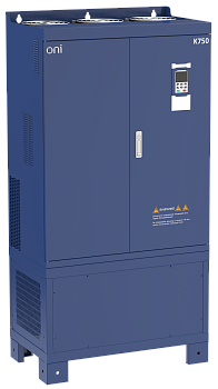 Преобразователь частоты K750 380В 3Ф 500-560кВт 930-1020А со встроенным дросселем ONI