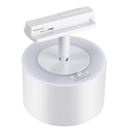 Св-к трековый с перекл.цв.темп.IP20 LED 3000К/4000К/6000К 12W вниз+3W вверх белый NOVOTECH