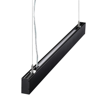 Св-к подвесной св/д IP20 LED 4000K 30W вниз + 12W вверх 220V ITER черный NOVOTECH