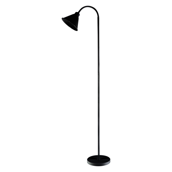 Торшер напольный под лампу е27*2 GFL-008 150см черный (801008) (1/4) General