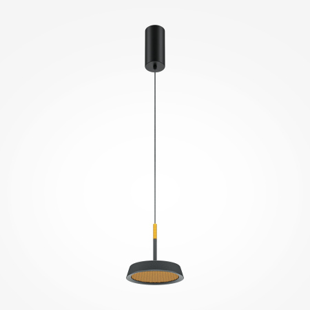 Подвесной светильник LED 12Вт Черный и Золото IP20 El MOD041PL-L15GB3K Maytoni