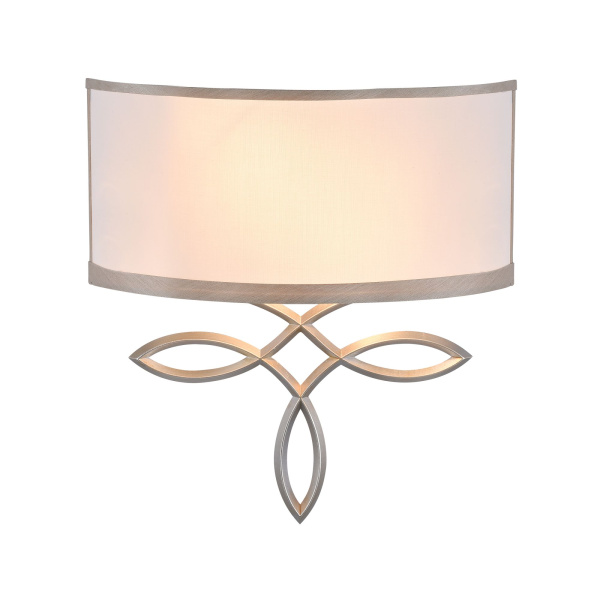 Бра 2*E14 40Вт Серебро Антик IP20 Teona FR5538WL-02BR Freya