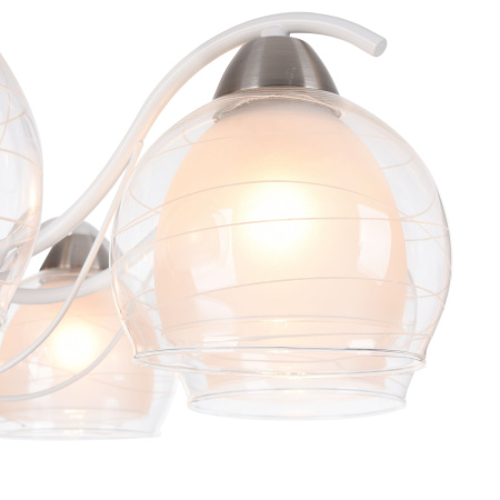 Потолочный светильник 8*E27 60Вт Белый IP20 Nikki FR5052-CL-08-W Freya