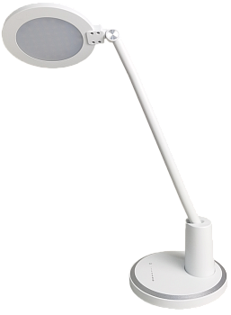 LIGHTING Светильник светодиодный настольный 2019 10Вт на подставке диммер белый IEK