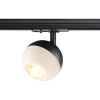 Св-к трековый однофазный IP20 GU10 9W 220V GARN черный NOVOTECH