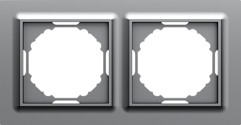 Donel A07 Wave матовый серый рамка 2-я, серия DB