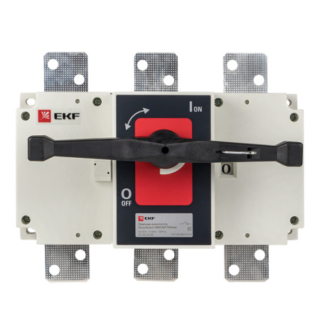 Рубильник-выключатель 1000A 3П c рукояткой управления для прямой установки PowerSwitch PROxima EKF