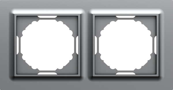 Donel A07 Wave матовый серый рамка 2-я, серия DB