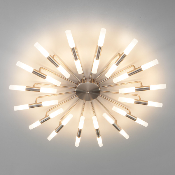 Умный потолочный светильник 32*G4 3Вт никель IP20 Bastone (348 никель) Bogate's