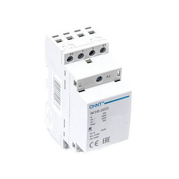 Контактор модульный NCH8-25/22 25A 2НЗ+2НО AC24В, 50Гц (R) CHINT