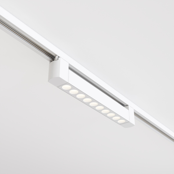 Трековый светильник LED 10Вт Белый IP20 Single phase track system Unity TR010-1-10W4K-M-W Technical Maytoni