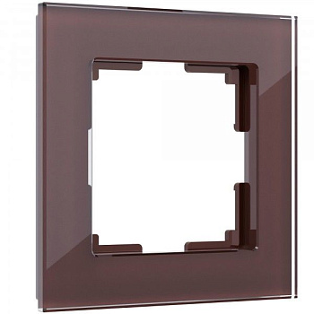 Favorit Рамка горизонт/вертик 1 пост . мокко IP20 Werkel