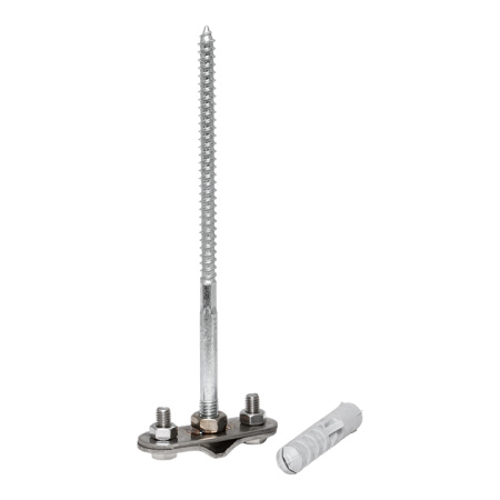 Держатель фасадный L=160мм Ni PROxima EKF