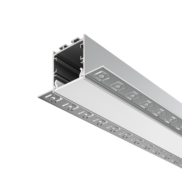 Алюминиевый профиль скрытого монтажа 71x35 Серебро (ALM-7135-S-2M) Technical Maytoni