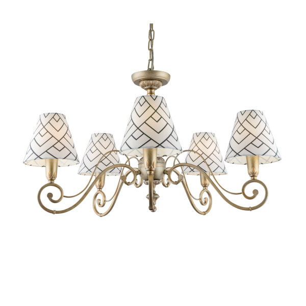 Люстра 5*E14 40Вт Золото Антик IP20 Modern 2 E3-05-H-LMP-O-16 Maytoni