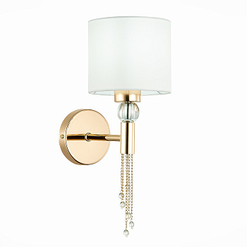 Светильник настенный Золотистый/Белый E27 1*60Вт SLE105151-01 EVOLUCE