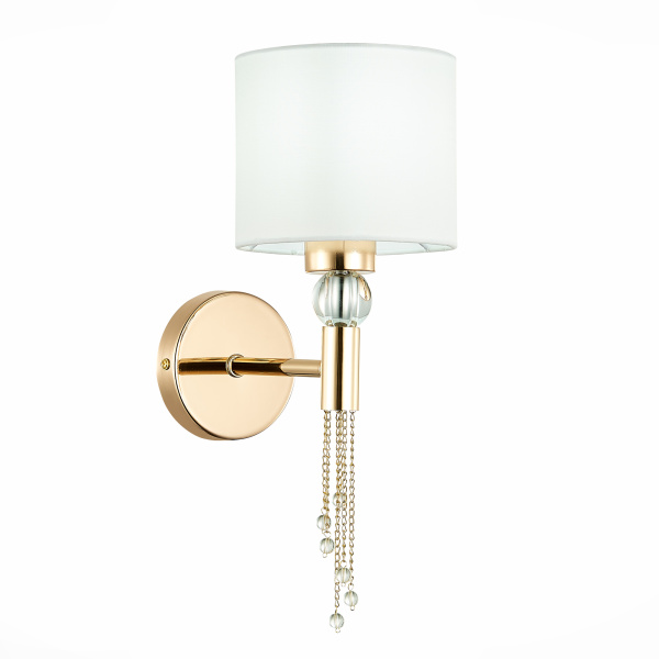 Светильник настенный Золотистый/Белый E27 1*60Вт SLE105151-01 EVOLUCE