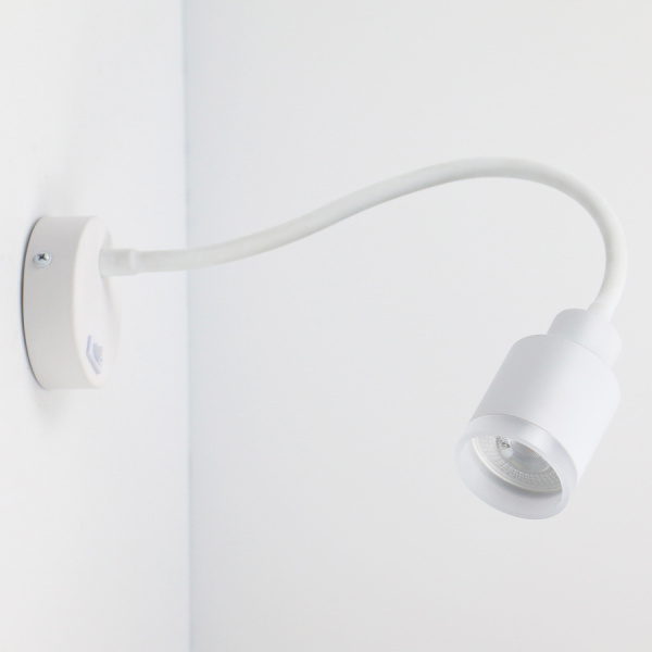 Бра на гибком основании GWL-GU10-M-IP20 белый сказка General