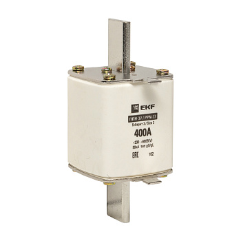 Плавкая вставка ППН-37 400/400А габарит 2 PROxima EKF