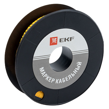 Маркер кабельный 4,0 мм2 "5" (500 шт) (ЕС-2) PROxima EKF