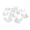 09-151 Комплект (10шт) крепежей пластиковых для светодиодного неона RGB 220В, smd 5050, 80д/м, 10*18мм, арт.17-49 APEYRON