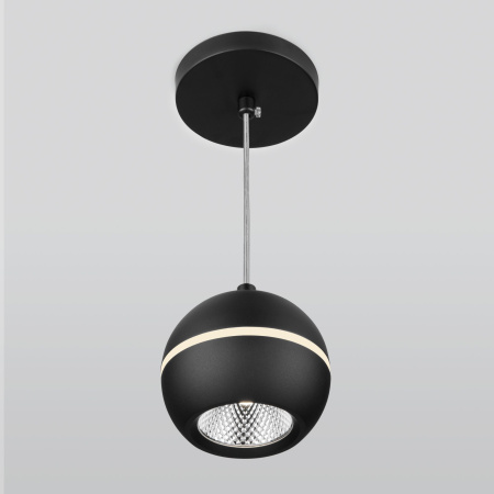 Подвесной светодиодный светильник 9Вт 4200К черный IP20 (a047775) Elektrostandard