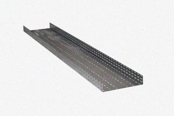 Лоток глухой ЛМГ 400х100х3000 УТ1,5, оцинкованный лист S1,0