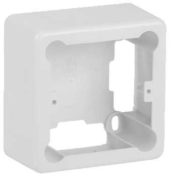 Коробка универсальная КМКУ 85х85х42мм неразборная ЭЛЕКОР белая IEK