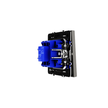 Перекрестный переключатель встраиваемый Voltum S70 одноклавишный 10А, (кашемир)