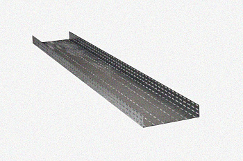 Лоток глухой ЛМГ 50х50х2000 УХЛ1, оцинкованный лист S0,7