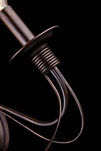 Настенный светильник (бра) 2*E14 60Вт Коричневый IP20 Velia FR2046-WL-02-BR Freya