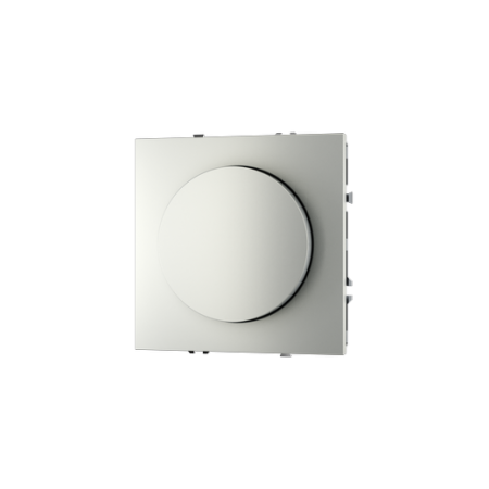 Светорегулятор встраиваемый Voltum S70 поворотно-нажимной 600 Вт, (сталь)