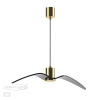 Подвес GU10 1*5W BIRDS чёрный/бронзовый/стекло B ODEON LIGHT