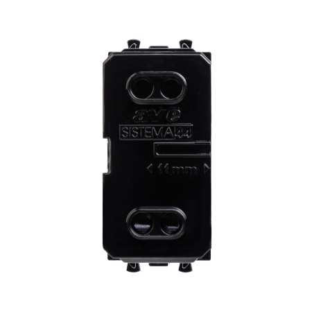 Звонок модульный, "Avanti", "Черный квадрат", 1 модуль DKC