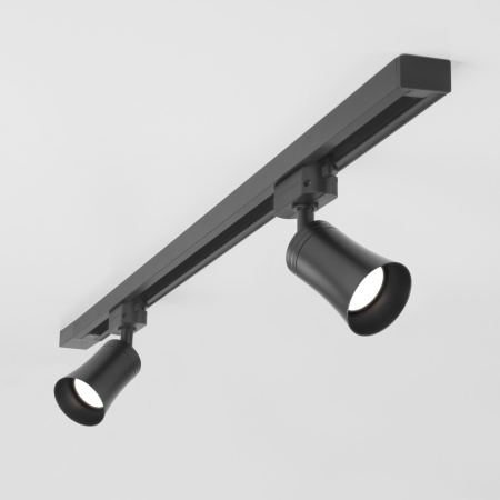 Трековый светильник для однофазного шинопровода 1*GU10 черный IP20 Vetro (a043142) Elektrostandard