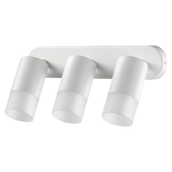 Св-к накл.IP20 GU10 9W 235V FLAX белый C NOVOTECH