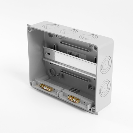 Бокс настенный STEKKER EBX50-1/08-65 8 модулей, пластик, IP65