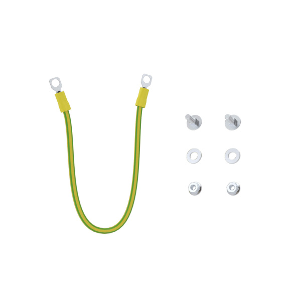 Перемычка медная сеч. 6 мм2, с наконечниками под винт М6, в комплекте с метизами HDZ, L 300 мм DKC