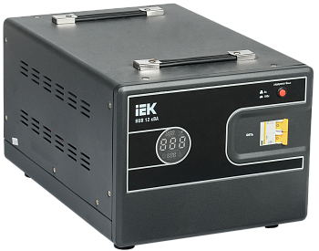Стабилизатор напряжения переносной HUB 12кВА IEK
