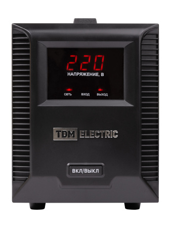 Стабилизатор напряжения БСР1-2,0 кВА электронный переносной TDM