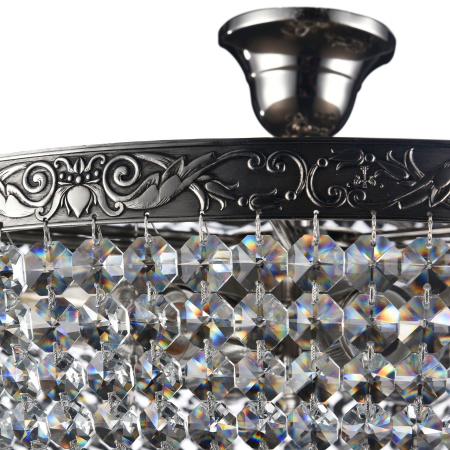 Люстра 4*E27 60Вт Никель Антик IP20 Palace DIA890-CL-04-N Maytoni