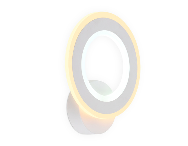 Настенный светодиодный светильник FA8812 WH белый 11W 190*220*50 Ambrella Light