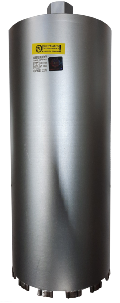Коронка алмазная 182*450 Laser 1 1/4 UNC HD722 Hilberg