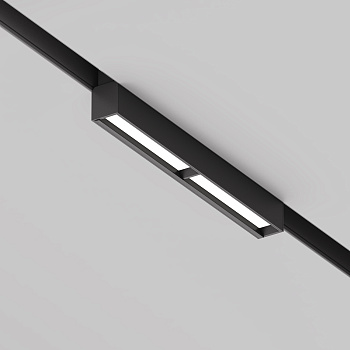 Трековый светильник LED 12Вт Черный IP20 Magnetic track system Exility TR106-2-12W3K-B Technical Maytoni